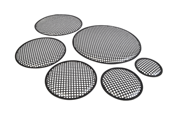 Metal Speaker Grille with PVC Trim in a Choice of Size from 6